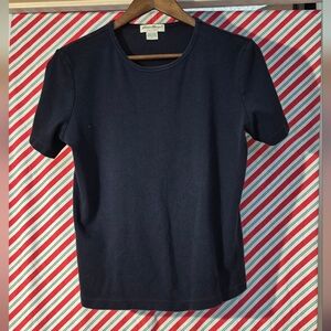 Eddie Bauer Black Crew Neck Tee